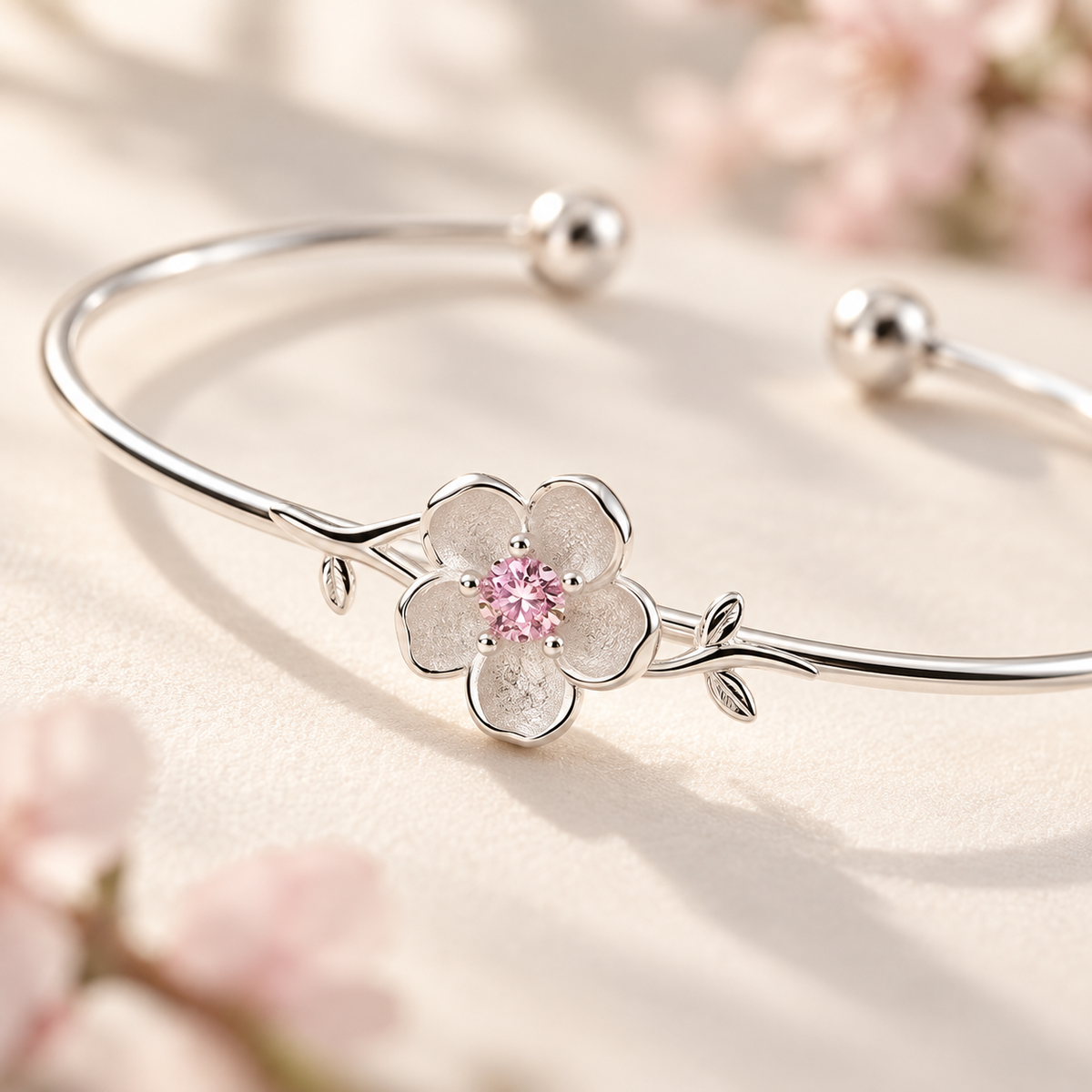 Sakura’s Embrace Bracelet